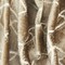 Brown-Beige-Silver Abstract Trellis Pile Velvet Jacquard Decorating Fabric By the Yard